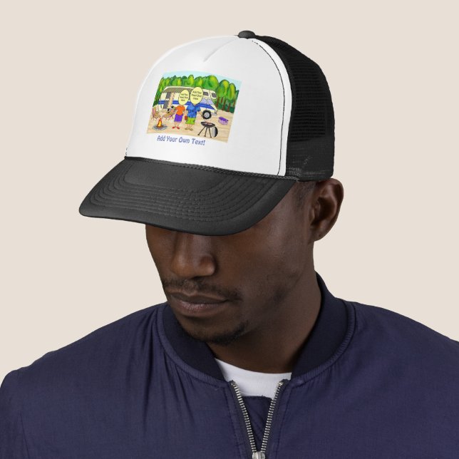 RV Cartoon Trucker Hat (In Situ)
