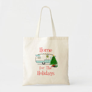 RV Home For The Holidays Tote Bag