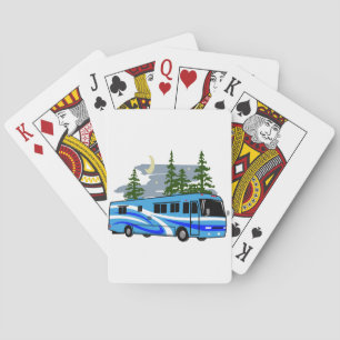 RV Motorhome Playing Cards