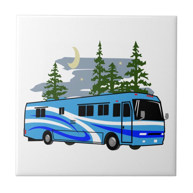 RV Motorhome Tile (Front)