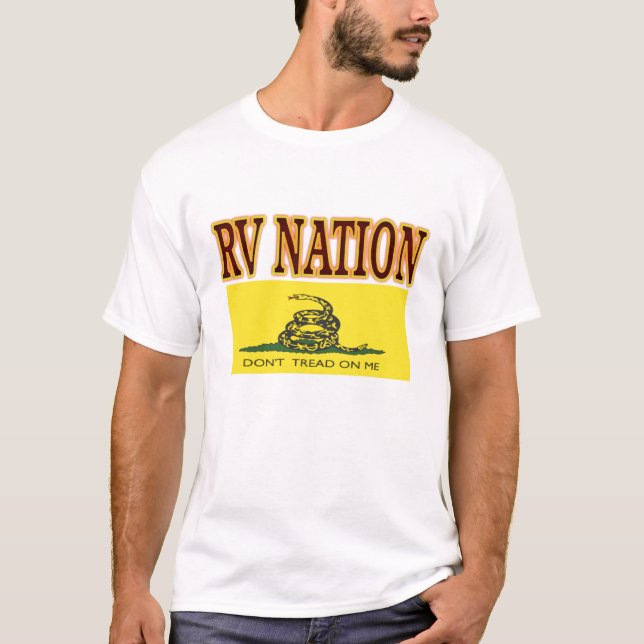 RV NATION DON'T TREAD ON ME T-Shirt (Front)