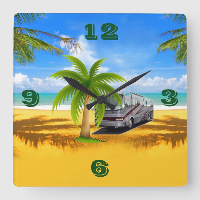 RV TIME Tic Toc Wall Clocks (Front)