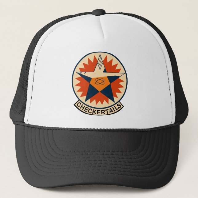 RVAH-11 Checktails Trucker Hat (Front)