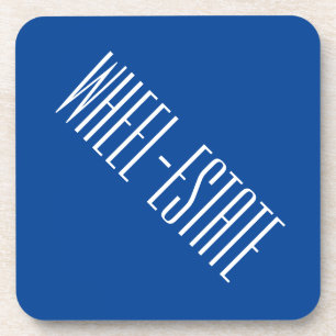 Rving RV Camper Camp Motor Home Fun = Wheel Estate Coaster