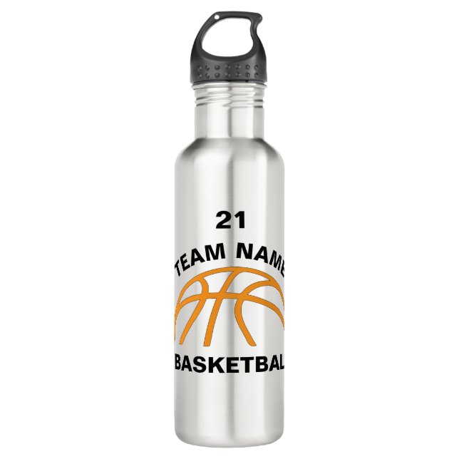 RWA Sportswear - Custom Basketball Team II 710 Ml Water Bottle (Front)