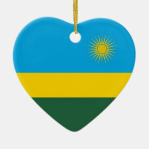 RWANDA CERAMIC TREE DECORATION
