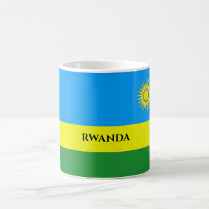 Rwanda Flag Africa  Coffee Mug