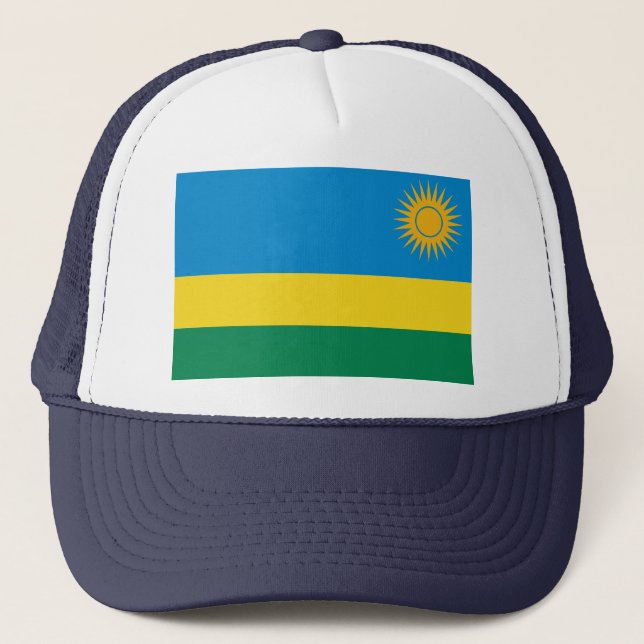 Rwanda Flag Hat (Front)