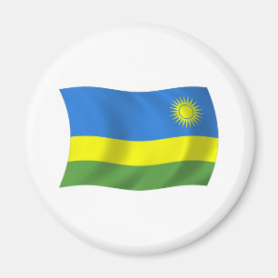 Rwanda Flag Magnet