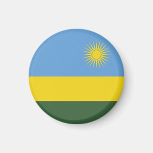 Rwanda flag magnet