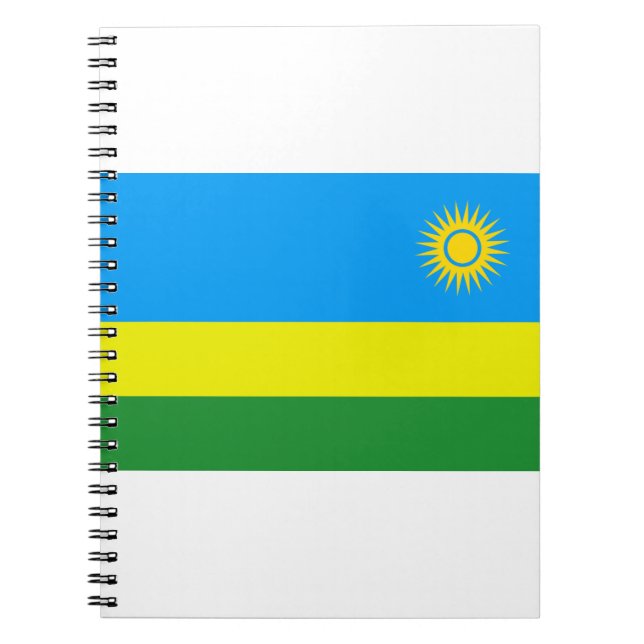 rwanda flag notebook (Front)