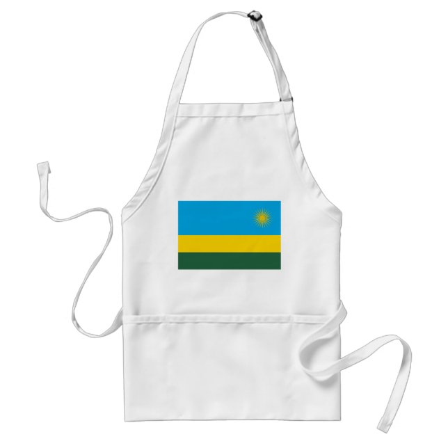 Rwanda Flag Standard Apron (Front)