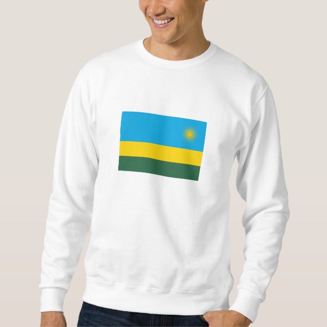 Rwanda Flag Sweatshirt (Front)