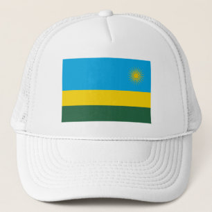Rwanda Flag Trucker Hat