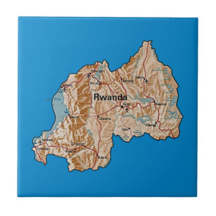 Rwanda Map Tile