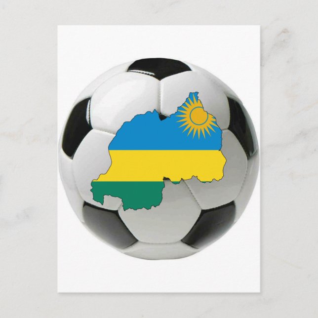 Rwanda national team postcard (Front)
