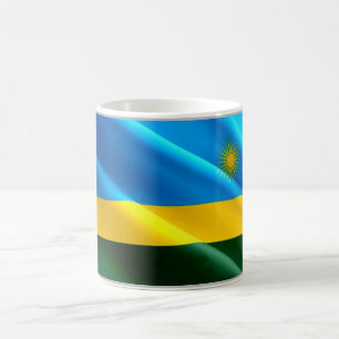 Rwanda - Waving Flag  - Coffee Mug