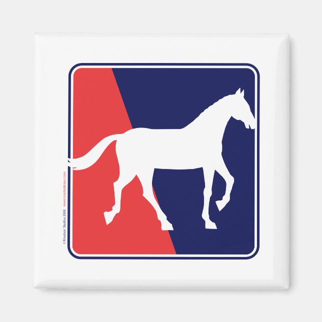 RWB-Horse Magnet (Front)
