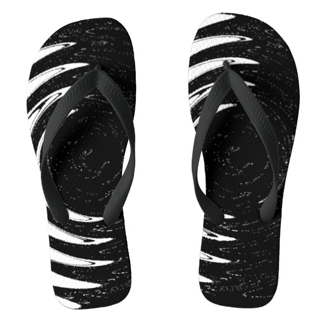 "RWB Poar" Flip Flops (Footbed)