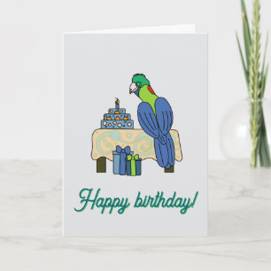 Rwenzori turaco Birthday Card