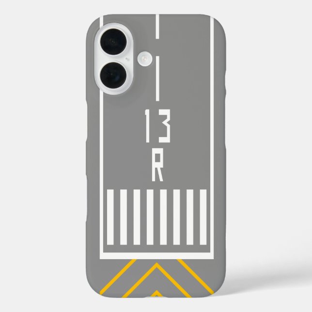 RWY Threshold 13R Case-Mate iPhone Case (Back)