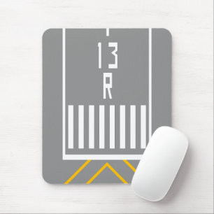 RWY Threshold 13R Mouse Mat