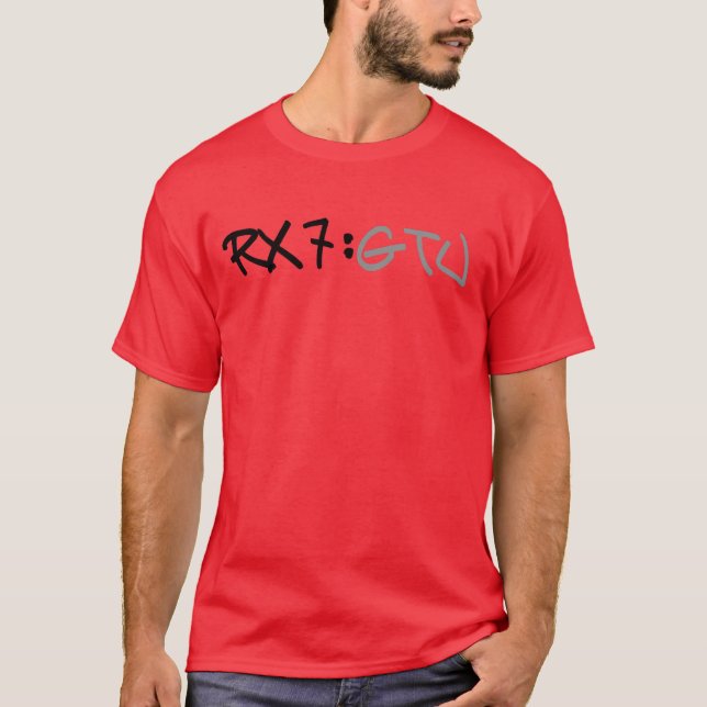RX7 GTU T-Shirt (Front)
