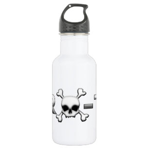 RX7 with a skull 532 Ml Water Bottle