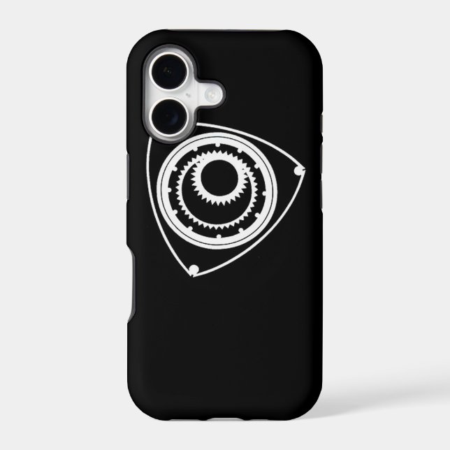 rx8 rotary engine iphone case (Back)