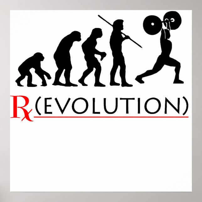 Rx Evolution Chart Poster Print (Front)