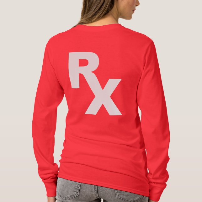 RX - white T-Shirt (Back)