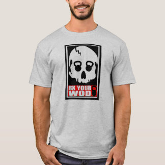 RX Your WOD - Kettlebell Skull T-shirt
