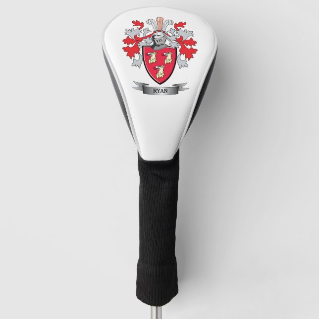 Ryan Coat of Arms Golf Head Cover (Front)