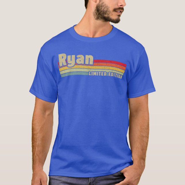 Ryan Gift Name Personalized Birthday Funny Christm T-Shirt (Front)