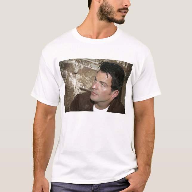 Ryan Kelly Music - Basic Tshirt White - Leather Ja (Front)