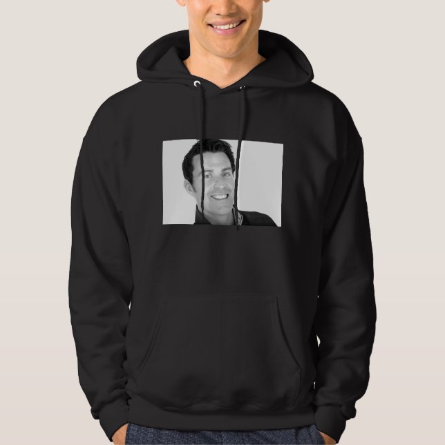Ryan Kelly Music - Black Hoodie - Up Close (Front)