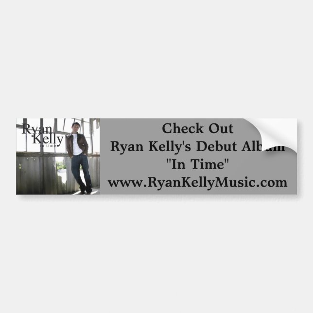 Ryan Kelly Music - Bumper Sticker - Album (Front)
