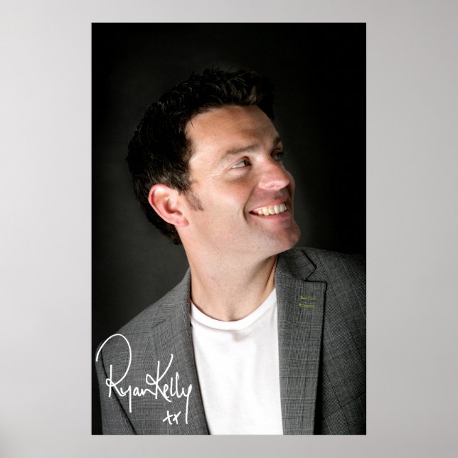 Ryan Kelly Music - Poster - Smile Signed (Front)