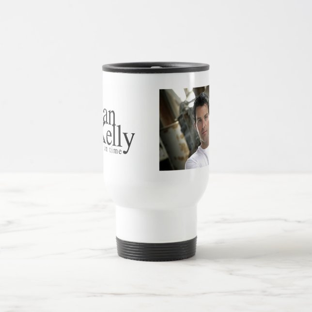 Ryan Kelly Music - Travel Mug - Plain White T (Center)