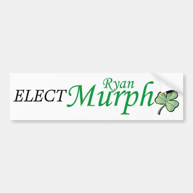 Ryan Murphy Bumper Sticker (Front)