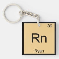 Ryan Name Chemistry Element Periodic Table