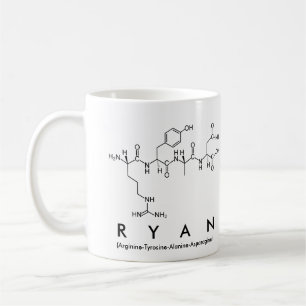 Ryan peptide name mug