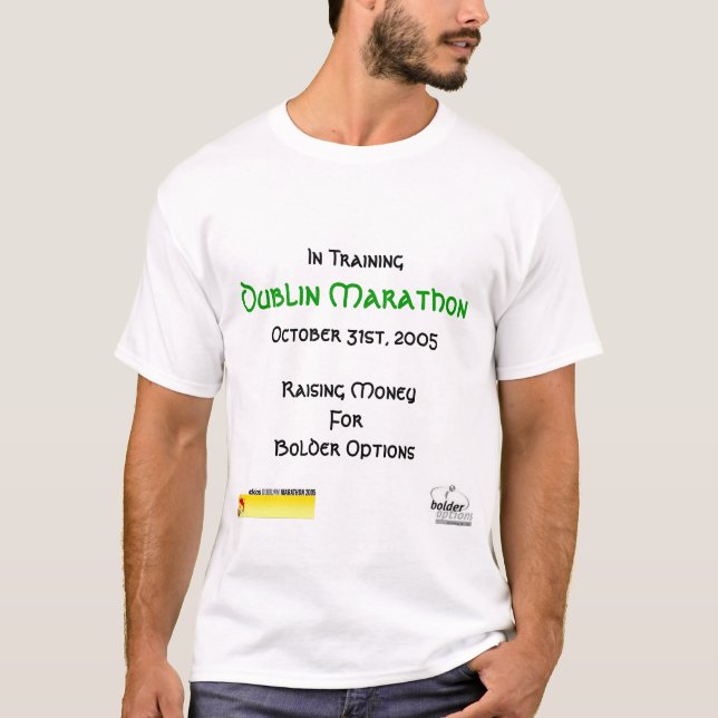 Ryan's Dublin Marathon T-Shirt (Front)