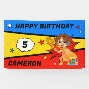 Ryan's World Birthday Banner