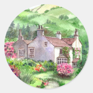 Rydal Mount, William Wordsworth's Home Classic Round Sticker