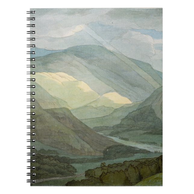 Rydal Water, 1786 (w/c) Notebook (Front)