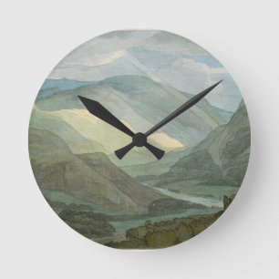 Rydal Water, 1786 (w/c) Round Clock