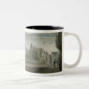 Ryde, from 'A Voyage Around Great Britain Undertak Two-Tone Coffee Mug