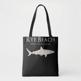 Rye Beach New Hampshire - Shark Lover Gifts Tote Bag