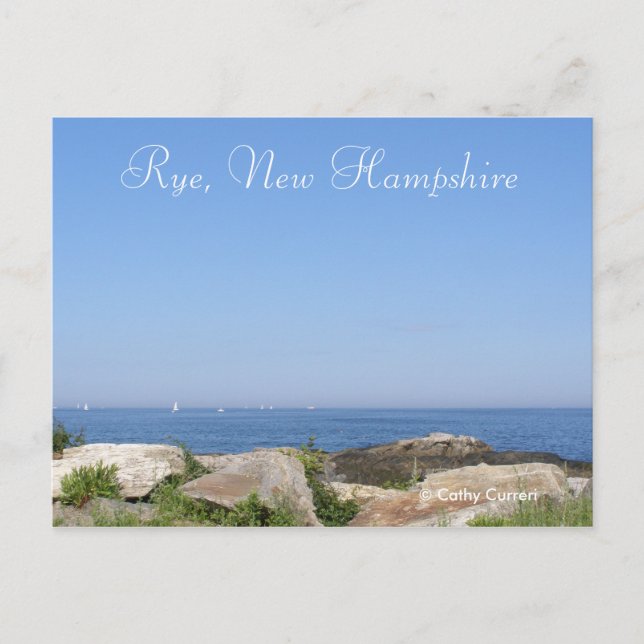Rye, New Hampshire Postcard (Front)